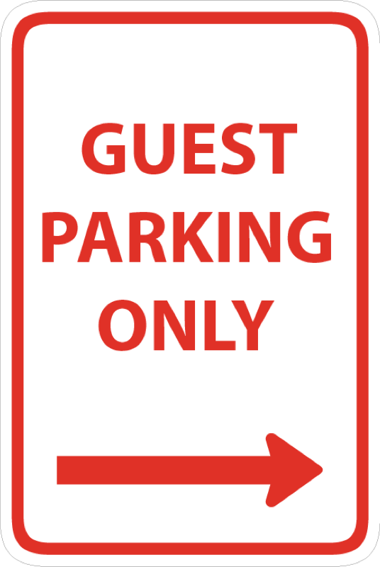 Parking and Regulation Signs 12x18